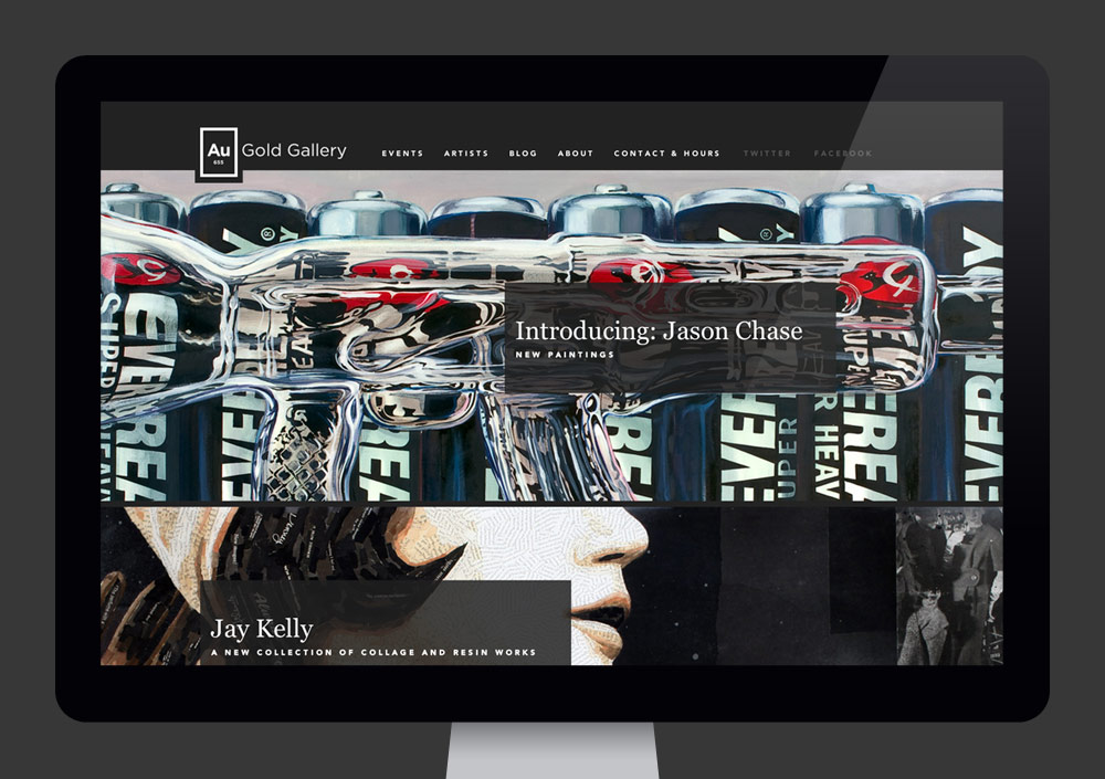 Gold Gallery Homepage