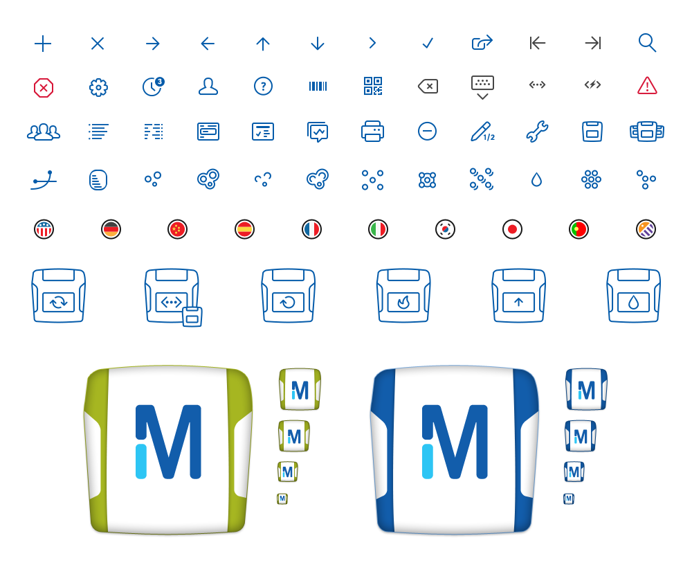 Millipore IT5 Icons