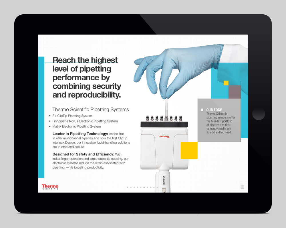 Thermo Scientific Lab Workflow App Slide Two